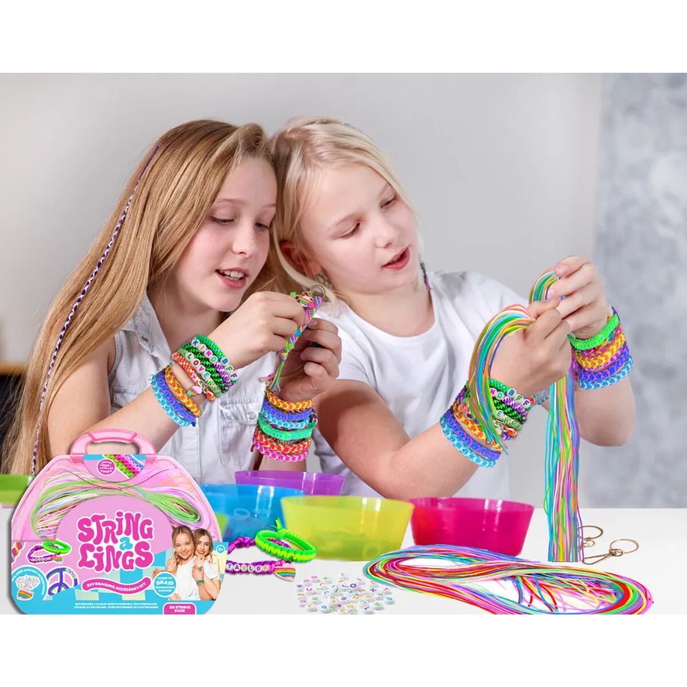 Stringalings 80 Nauhan BFF Braiding Accessory Kit Koruntekosetti