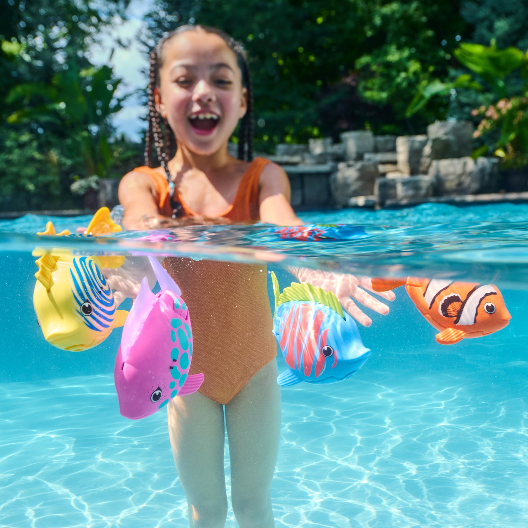 Swimways Rainbow Reef Sukeltava Kala Tuna Turner