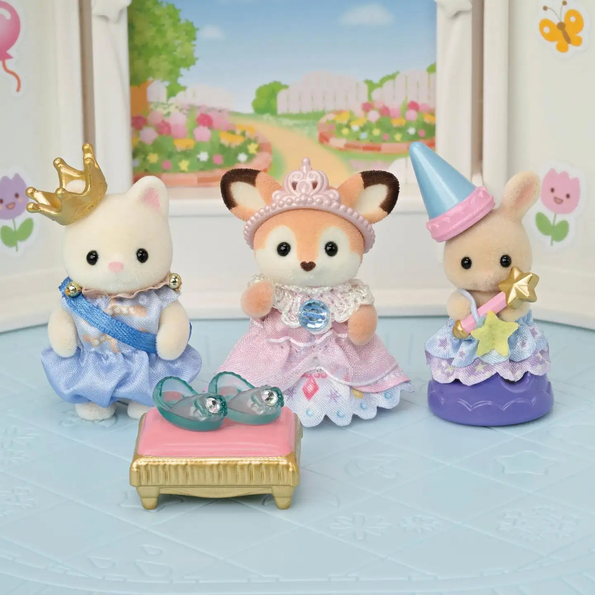Sylvanian Families Prinsessasetti (Tuhkimo) Tarvikkeilla