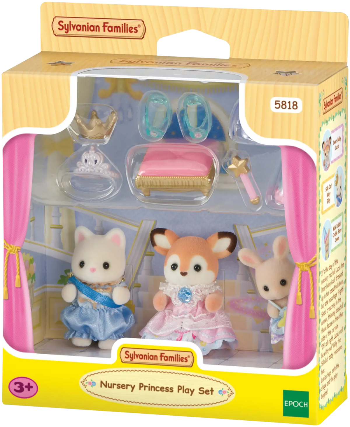 Sylvanian Families Prinsessasetti (Tuhkimo) Tarvikkeilla