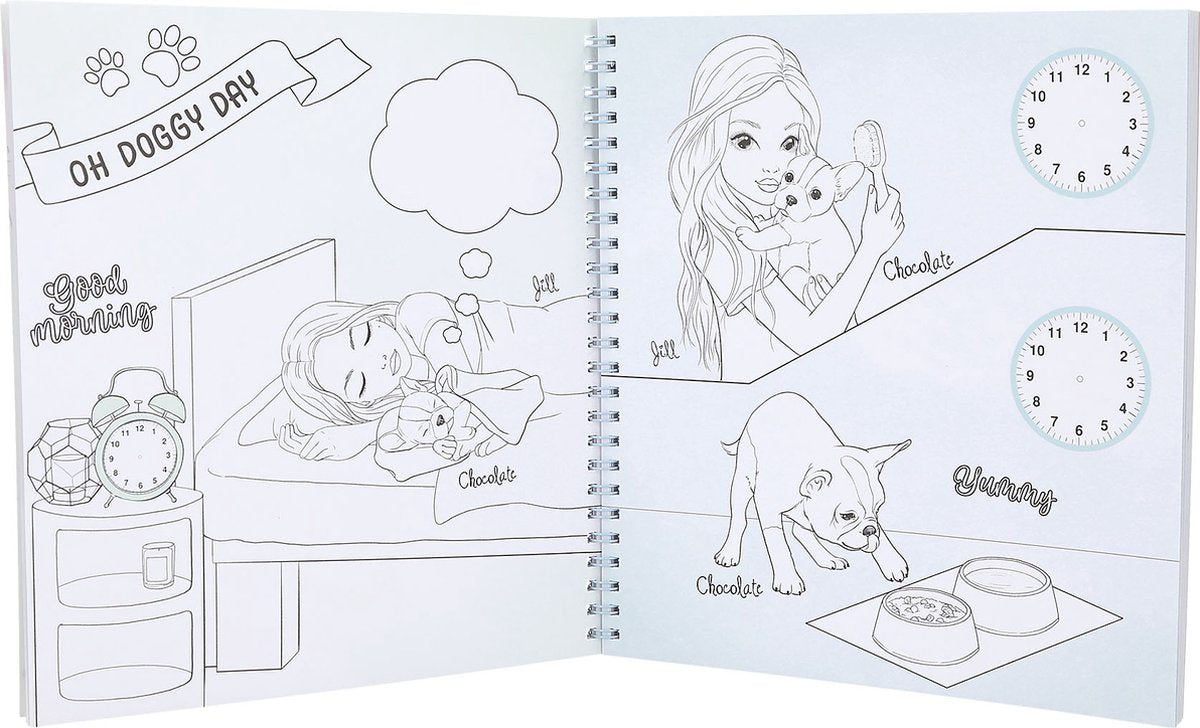 TOPModel Doggy Puuhakirja