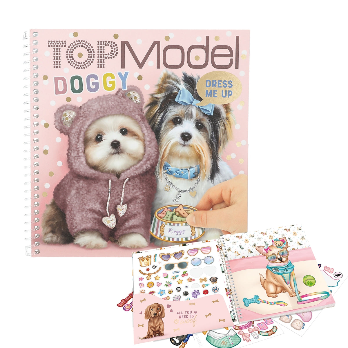 TOPModel Tarrakirja Doggy Dress Me Up
