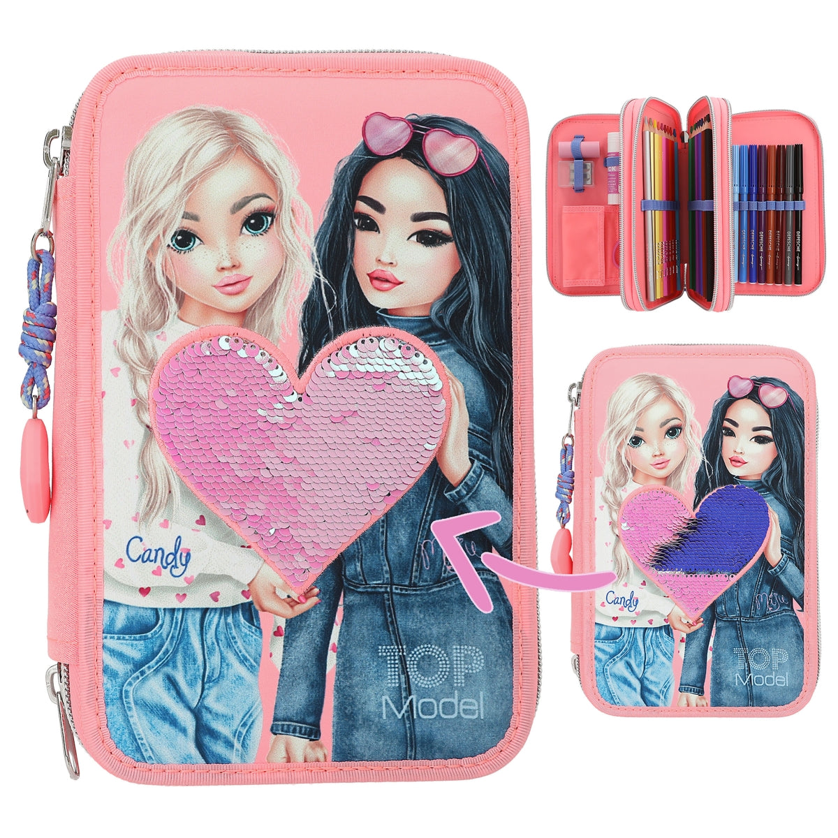 TOP Model Triplapenaali Paljeteilla