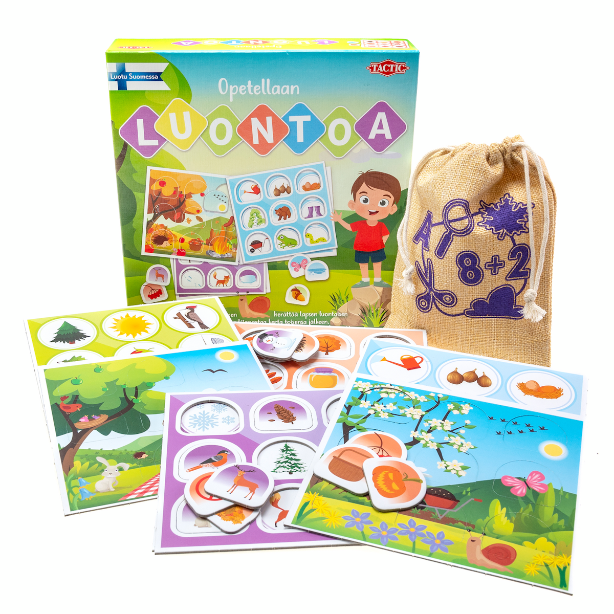 Tactic Opetellaan Luontoa Peli