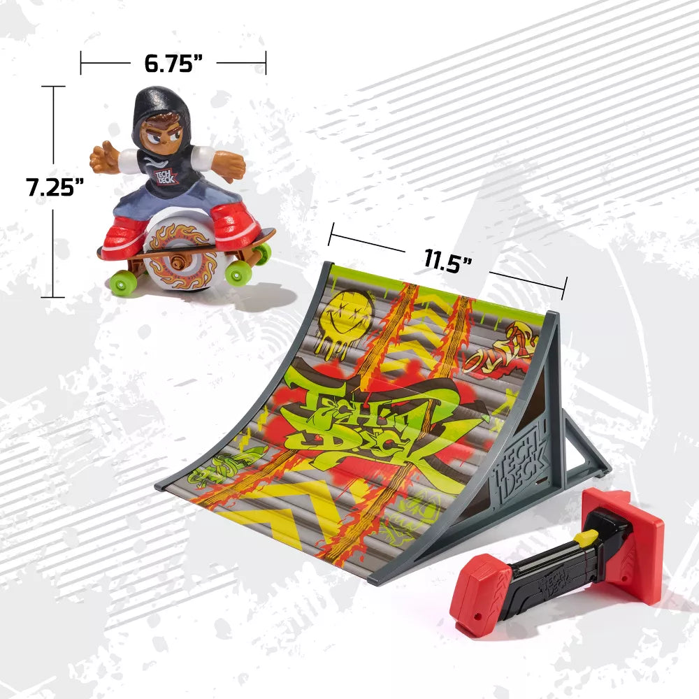 Tech Deck Ted Shred N' Blast Skateboard Lähetettävä Skeittari