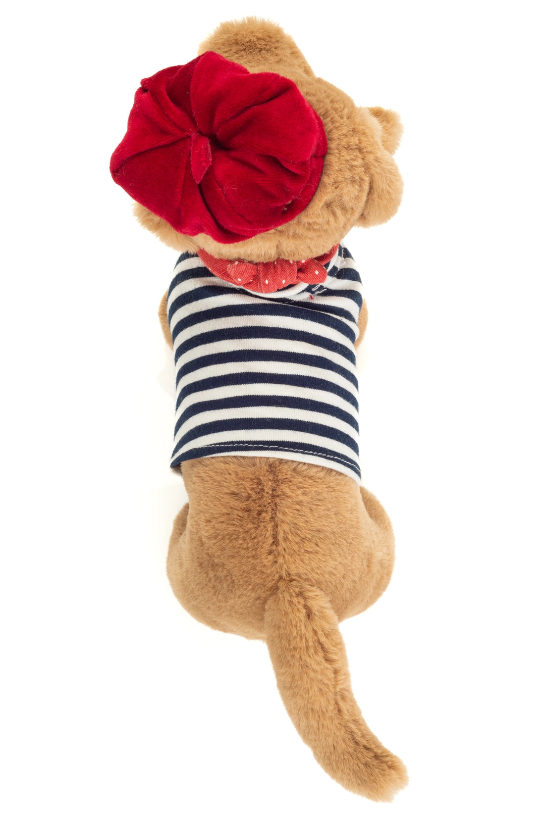 Teddy Hermann Mäyräkoira Pehmolelu Asusteilla 26 cm (Raidallinen)