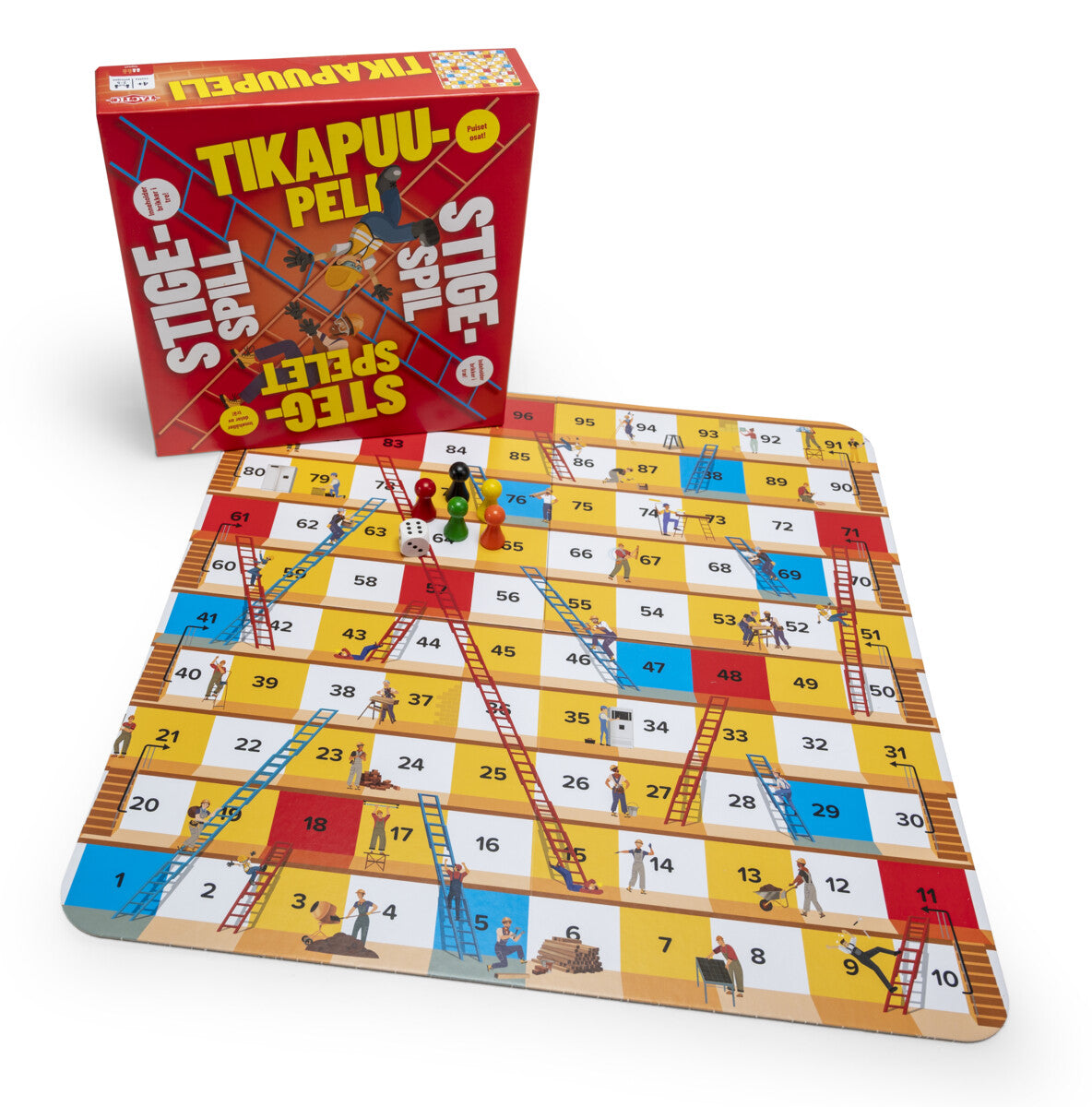 Tikapuu- Lautapeli / Snakes and Latters