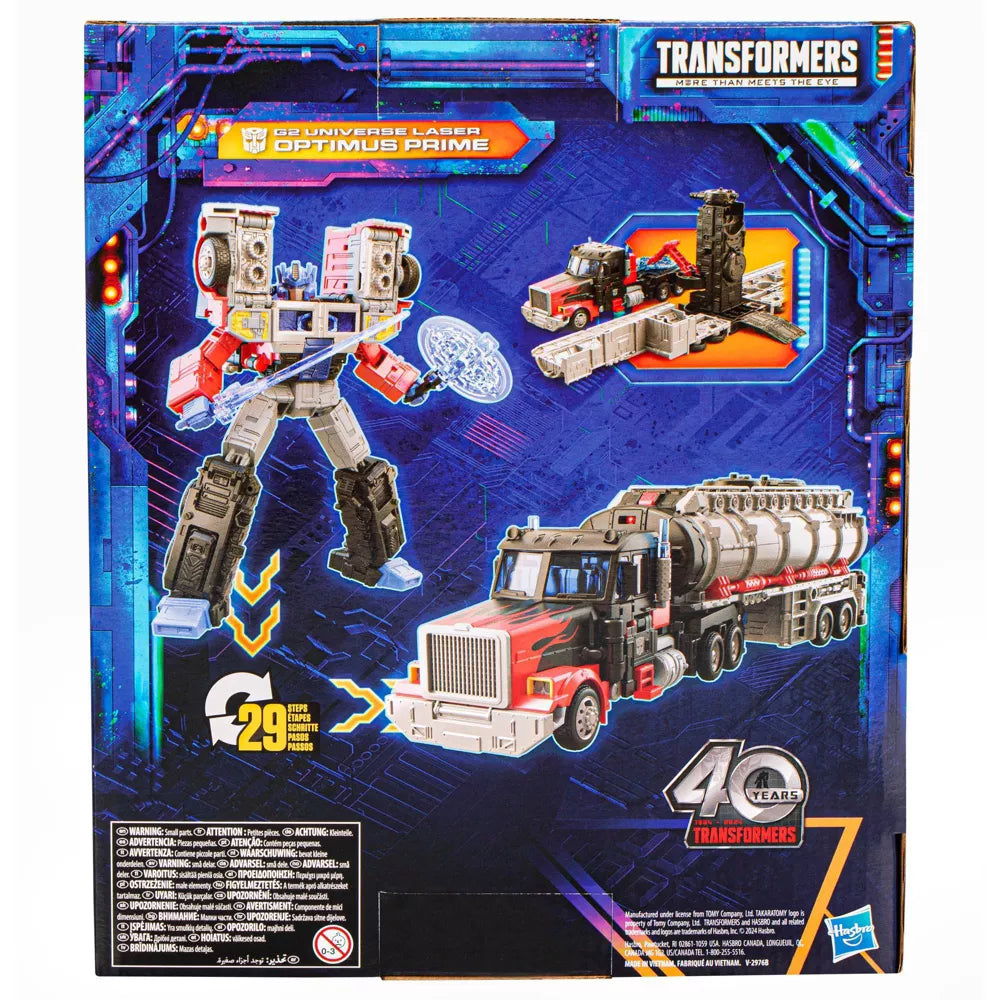 Transformers Legacy United G2 Universe Laser Muuntautuva Robotti Optimus Prime