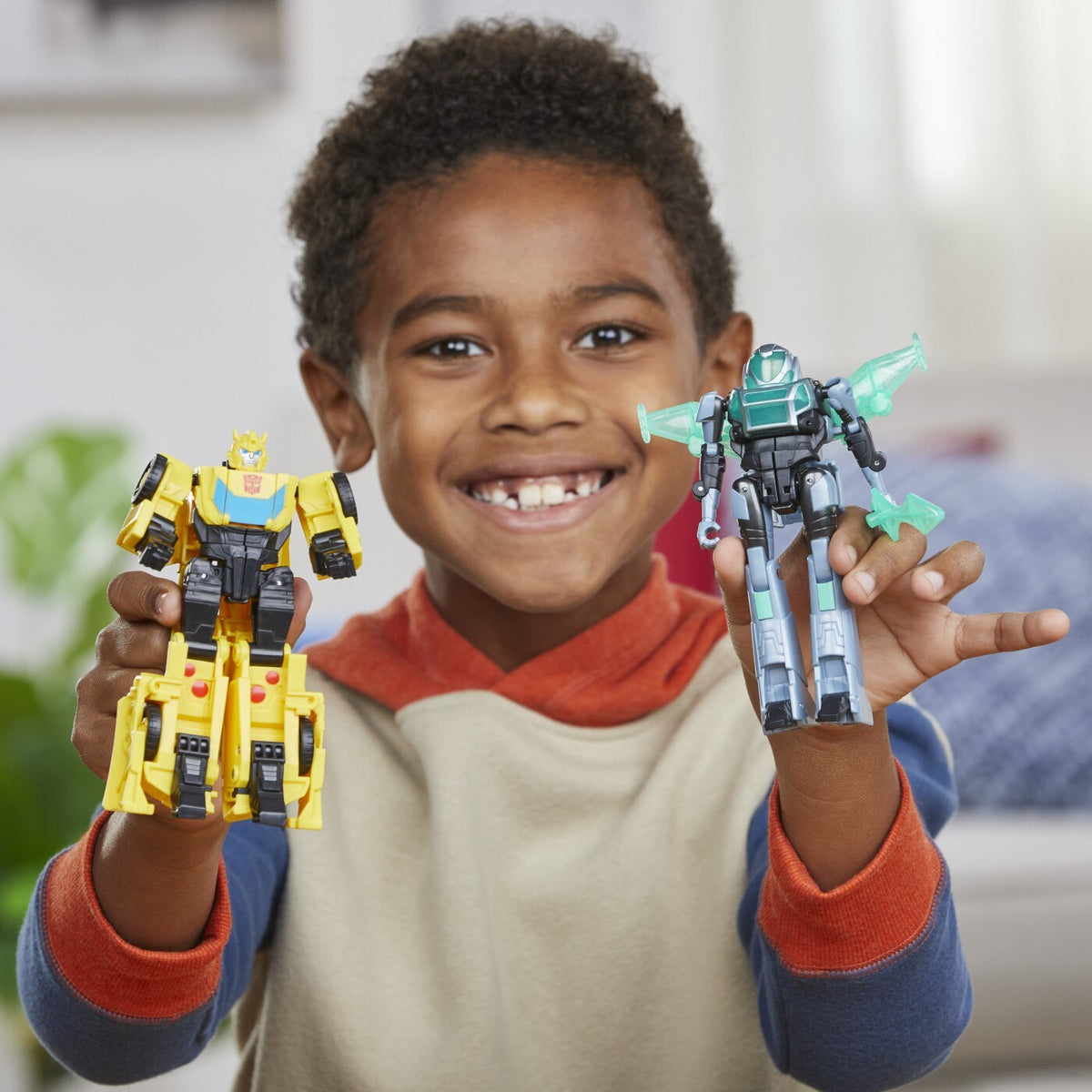 Transformers Muuntautuvat Robotit Earthspark Cyber-Combiner Bumblebee & Mo Malto