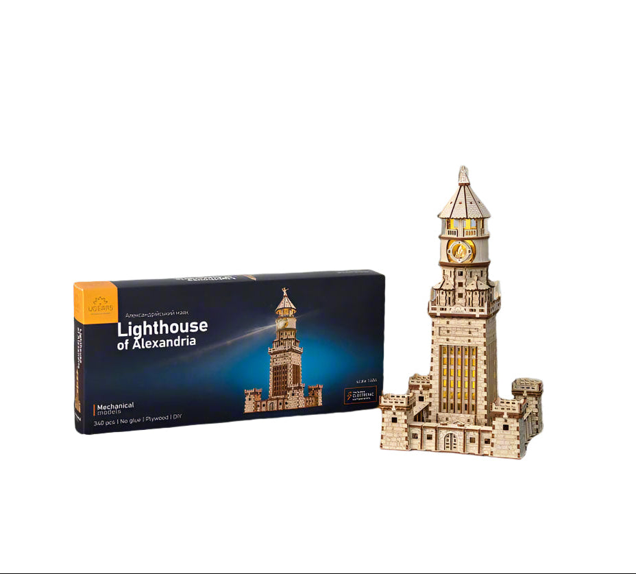 Ugears Rakennussarja Majakka Lighthouse of Alexandria