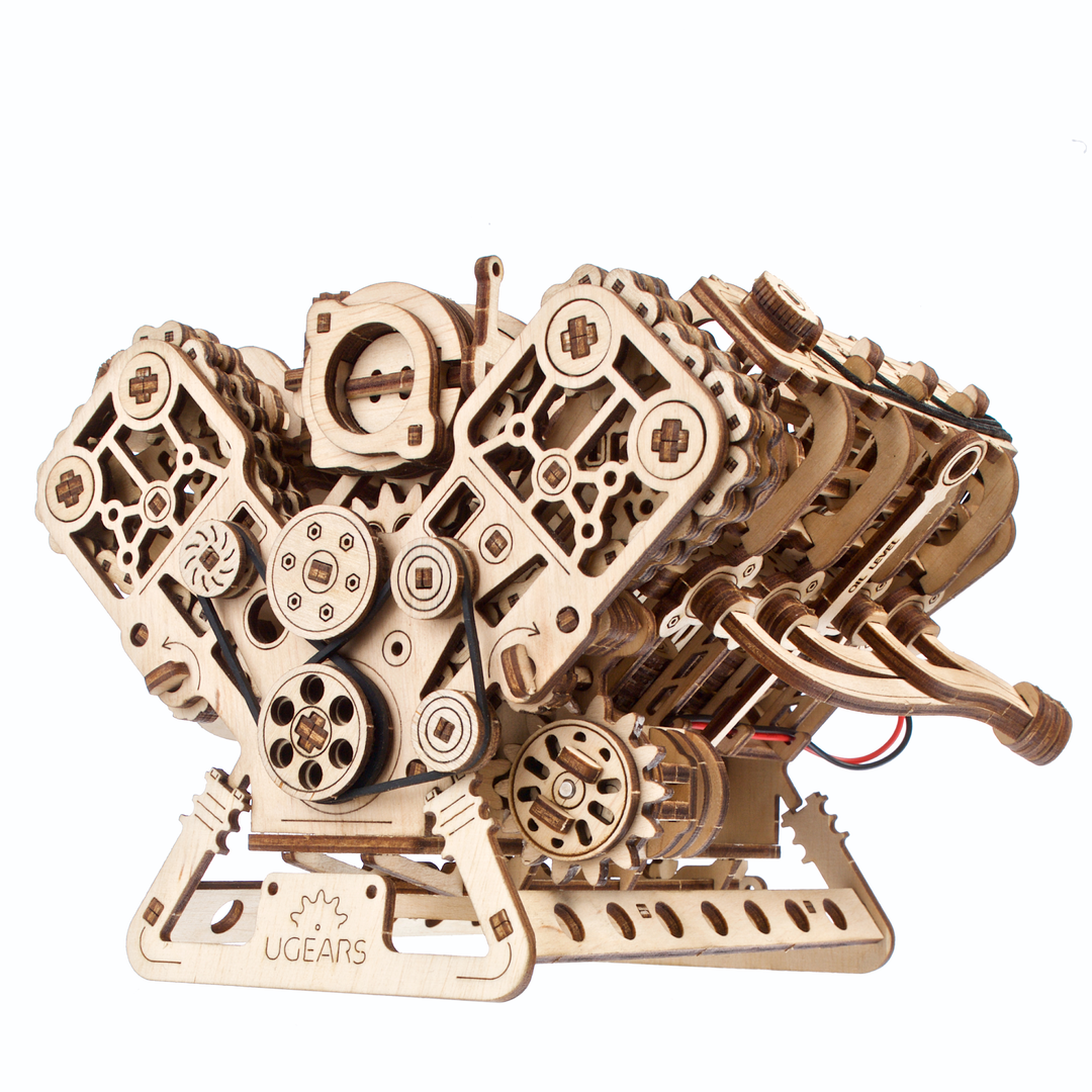 Ugears Rakennussarja V8 Engine
