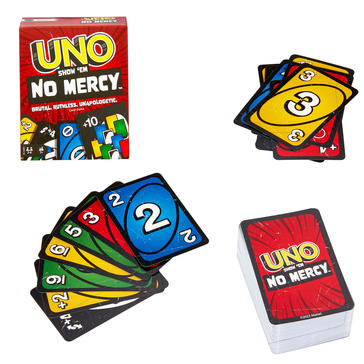 Uno Show ´Em No Mercy Pelikortit