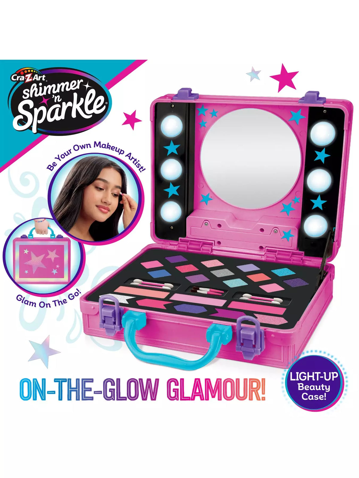 Shimmer 'n Sparkle Light up Beauty Case Meikkisalkku