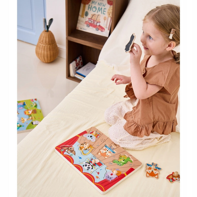 Viga Puinen Äänipalapeli/Nuppipalapeli Musiikki