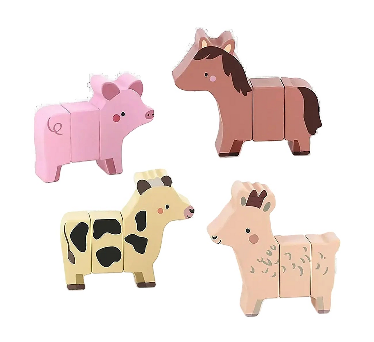 Vilac Magneettiset Hullunkuriset Maatilaneläimet