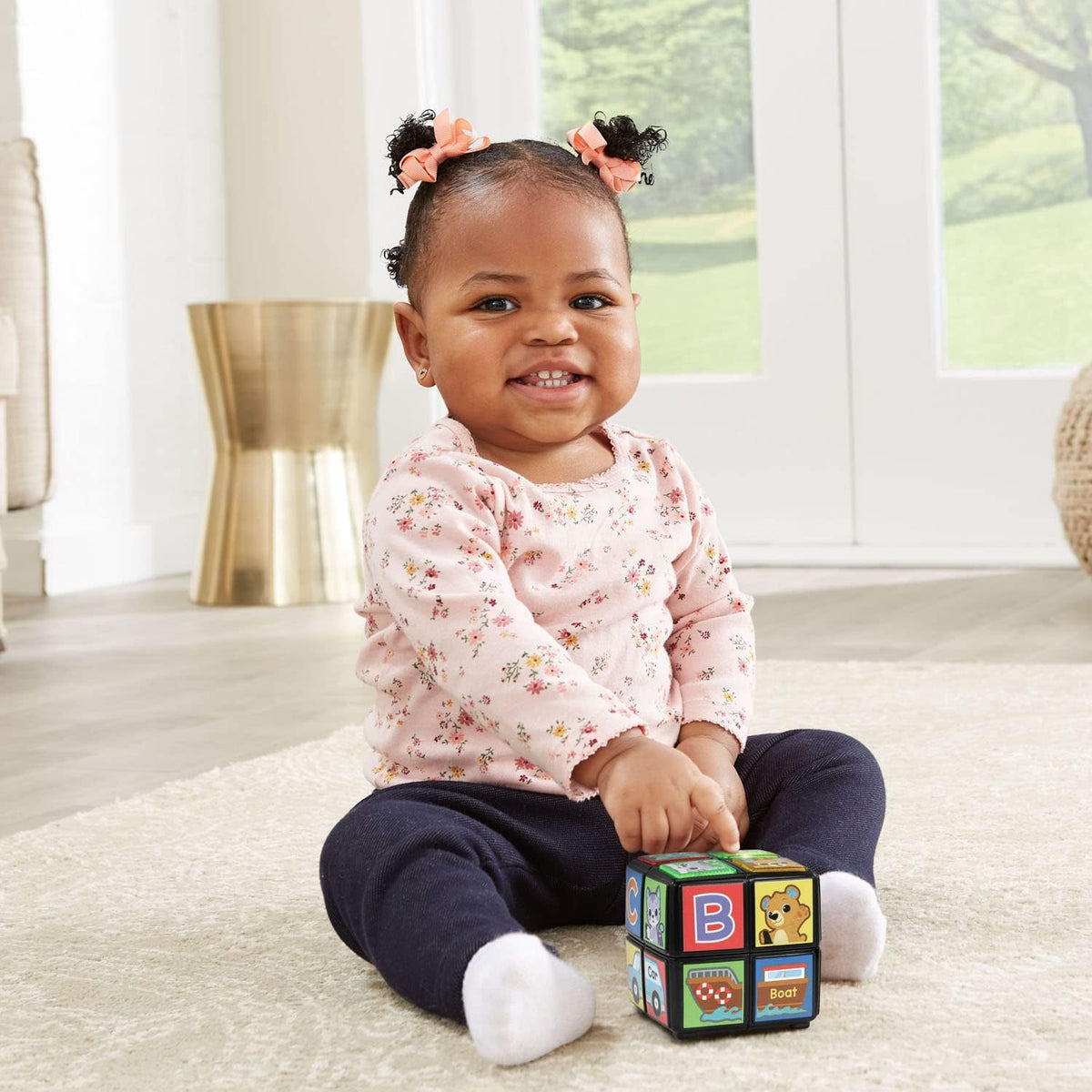 Vtech Baby Käännä & Opeta Eläinkuutio