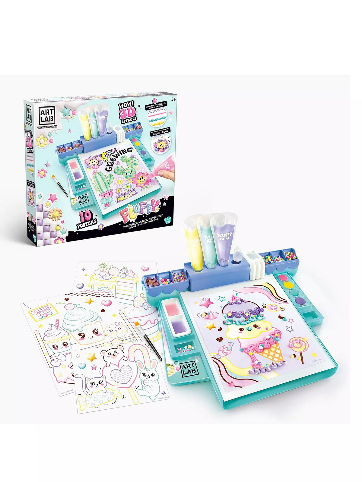 Art Lab Fluffy Paint Studio