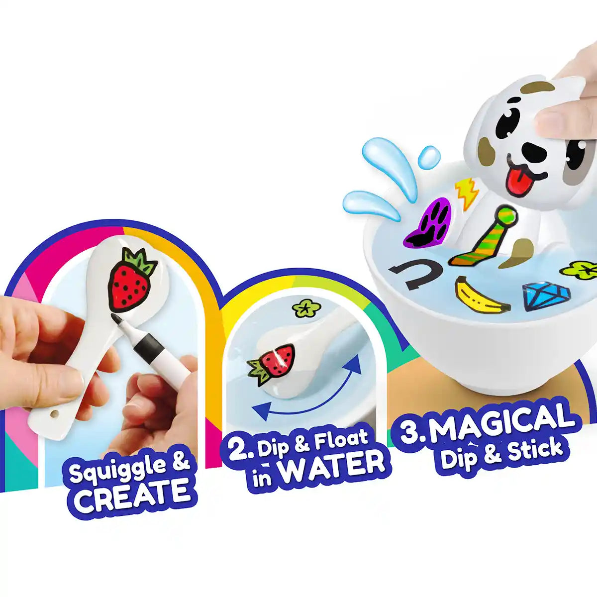 Water Art Hydro Dip Hahmon Koristelusetti