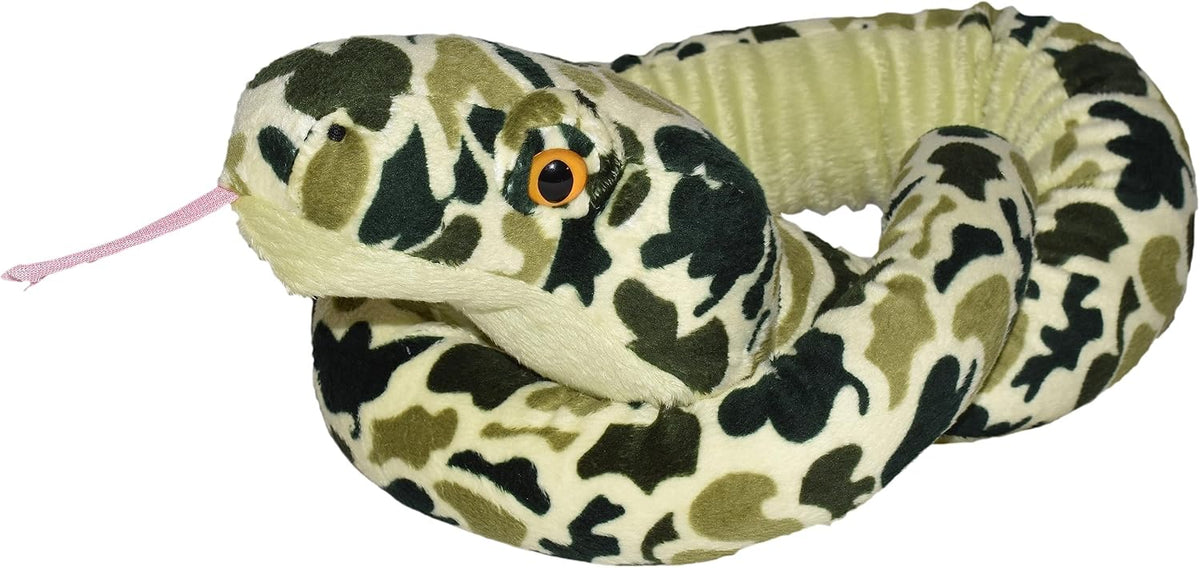 Wild Republic Vihreä Camo Käärme Pehmolelu 137cm