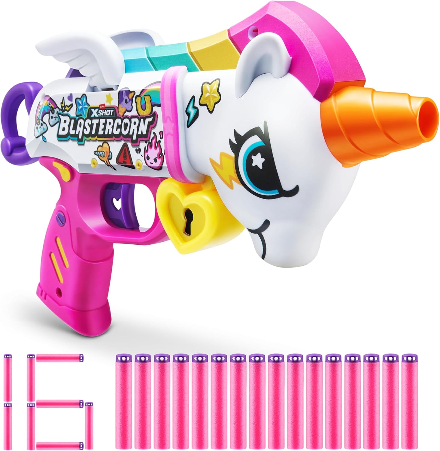 X Shot Blastercorn Unicorn Blaster, Yksisarvis Vaahtoammusase