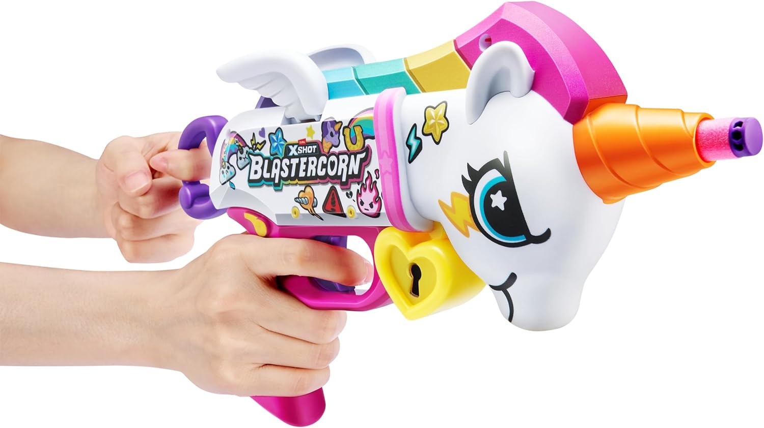 X Shot Blastercorn Unicorn Blaster, Yksisarvis Vaahtoammusase