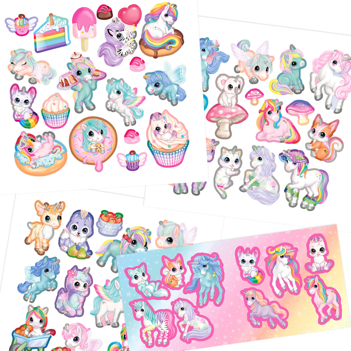 Ylvi Mini Sticker Fun Yksisarvistarrakirja