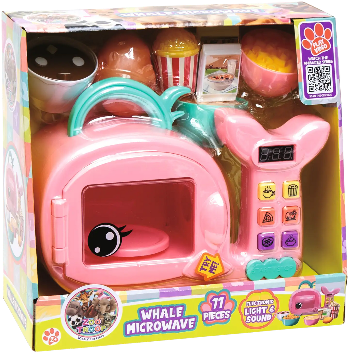 Zoo Troop Valas Leikki Mikroaaltouuni