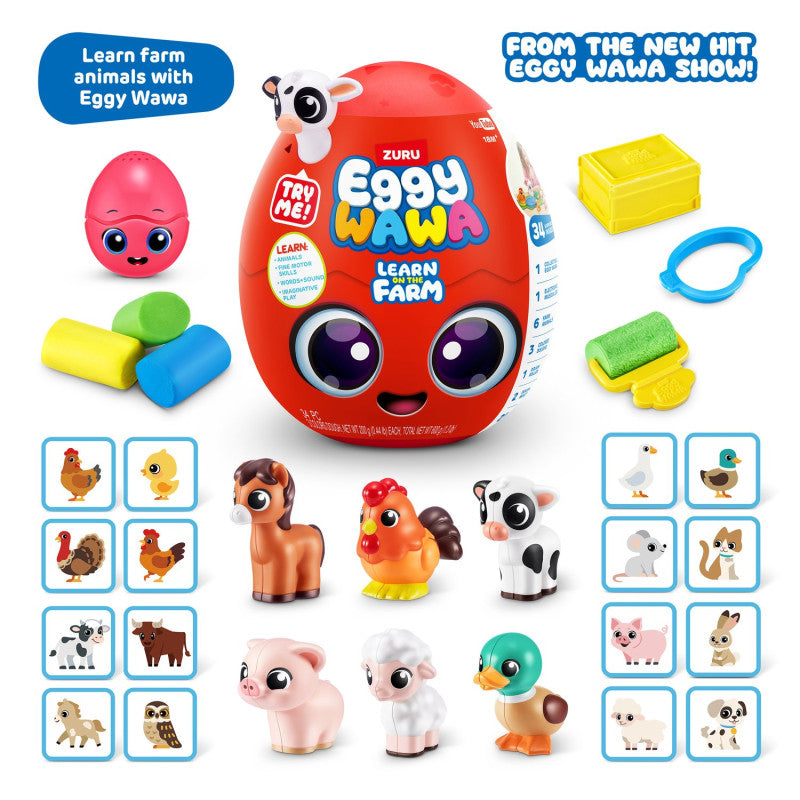 Zuru Eggy WAWA Learn On The Farm Yllätyslelu