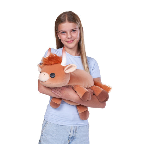 Zuru Hug-a- Lumps Painopehmolelu Ylämaanlehmä 50 cm