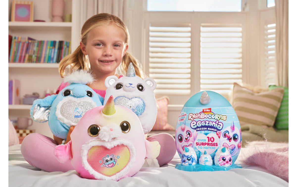 Zuru Rainbocorns Eggzania Frozen Mania Yllätyspehmolelu + 10 Yllätystä