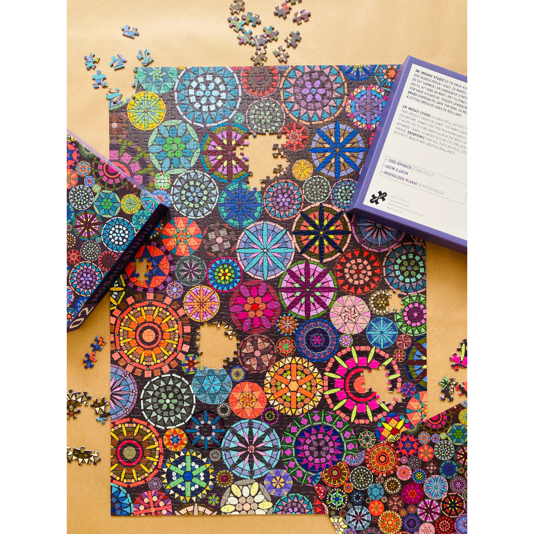 Penny Puzzle Mosaic Studio 1000 Palan Palapeli