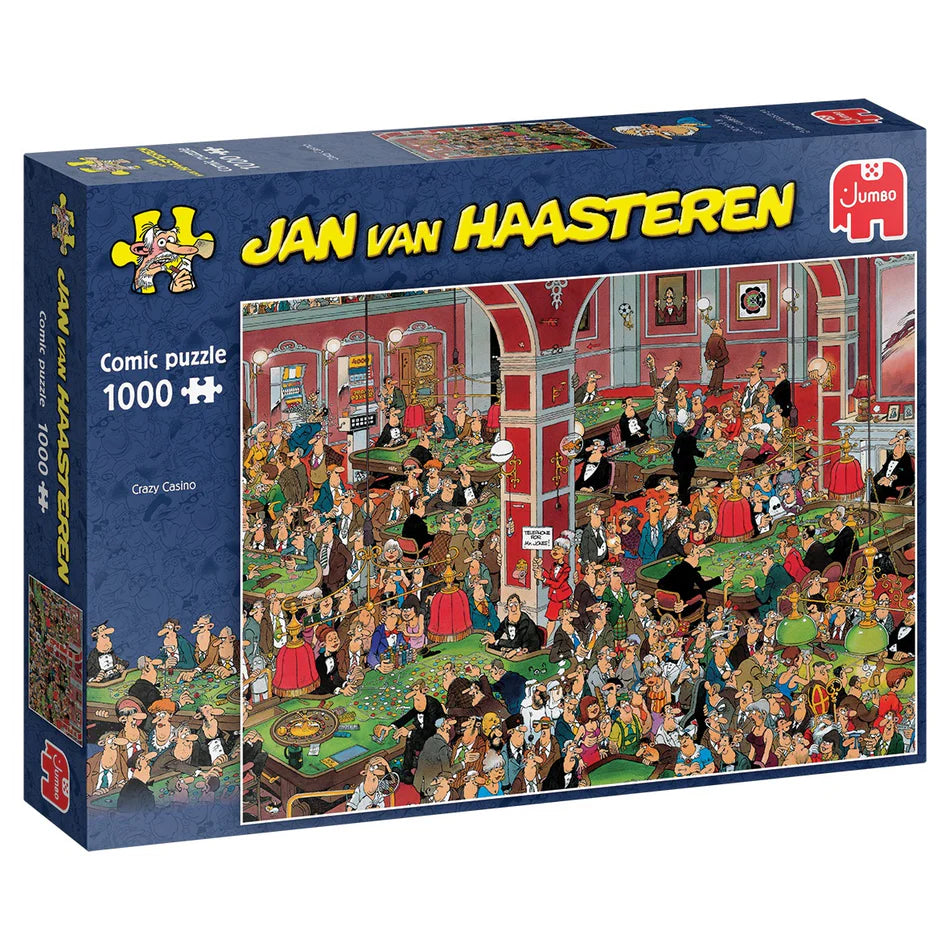 Jan van Haasteren 1000 Palan Palapeli Crazy Casino