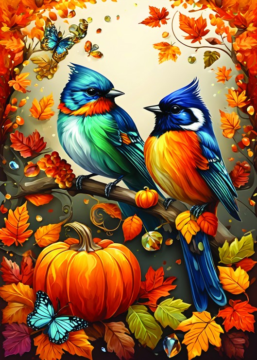 Alipson Puzzle 500 Palan Palapeli Welcome Autumn
