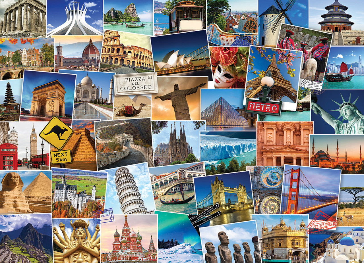 Eurographics 1000 Palan Palapeli Globetrotter WorldEurographics 1000 Palan Palapeli Globetrotter World