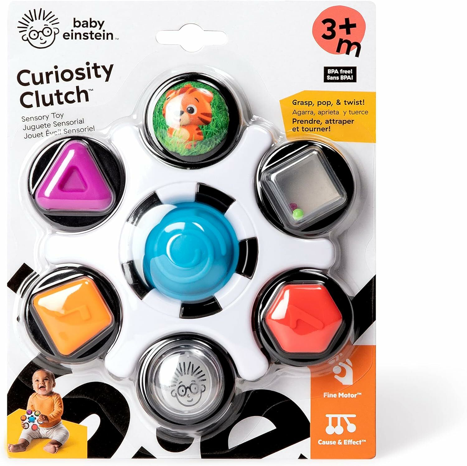 Baby Einstein Curiosity Clutch Aktiviteettilelu
