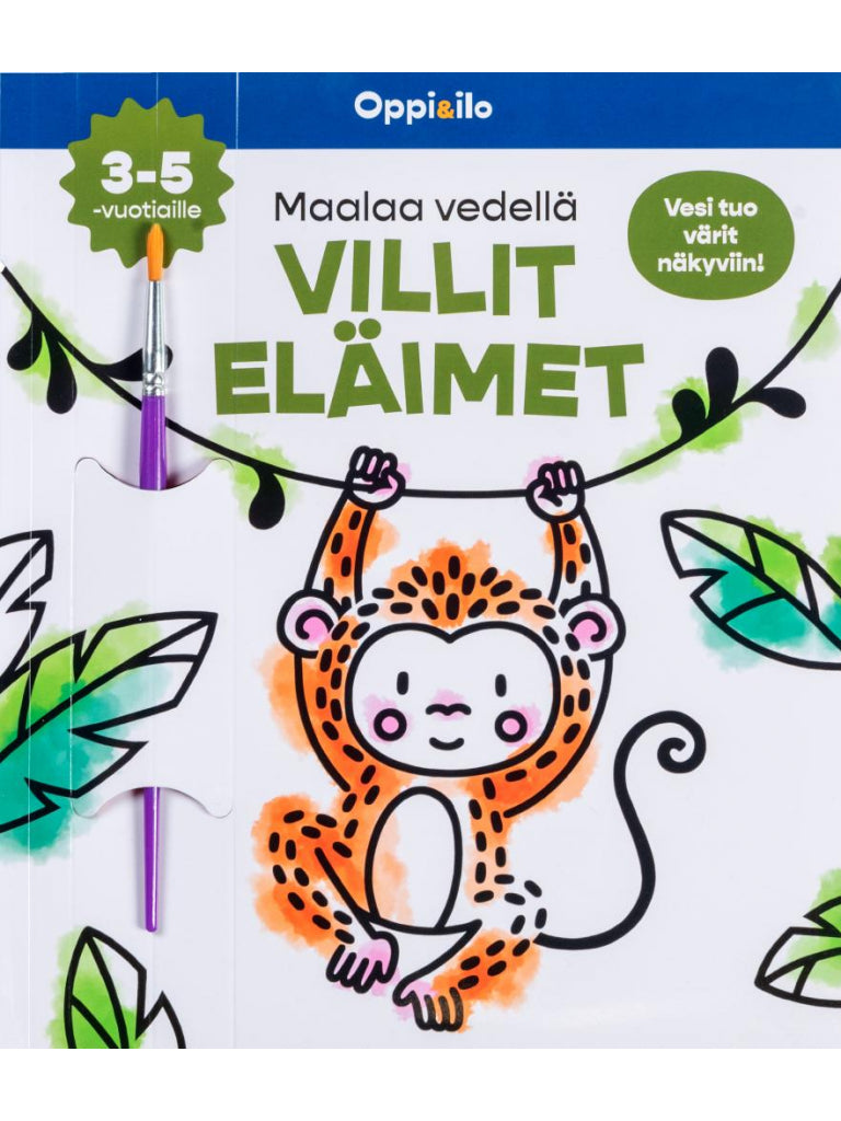 Oppi ja Ilo Maalaa Vedellä Villit Eläimet