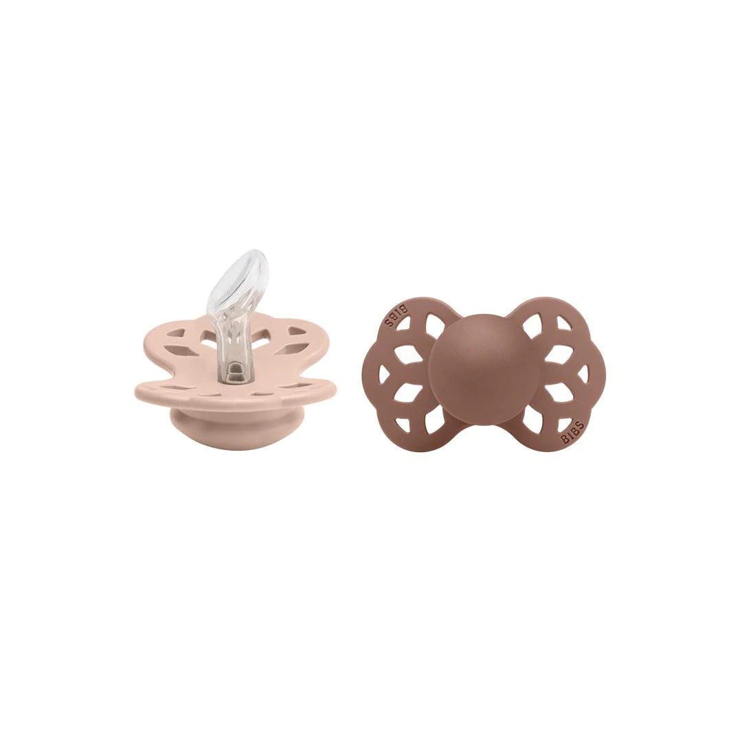 BIBS Infinity Tutti 2 kpl Blush/Woodchuck