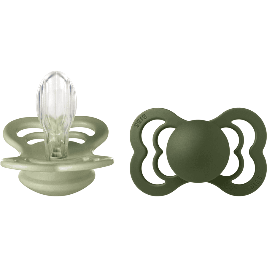 BIBS Supreme Tutti 2 kpl Koko 2 Sage/Hunter Green