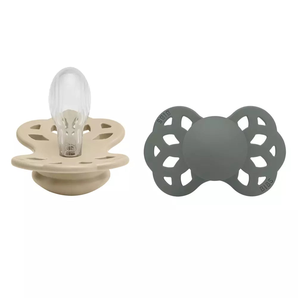 BIBS Infinity Tutti 2kpl Koko 2 Vanilla/Pine