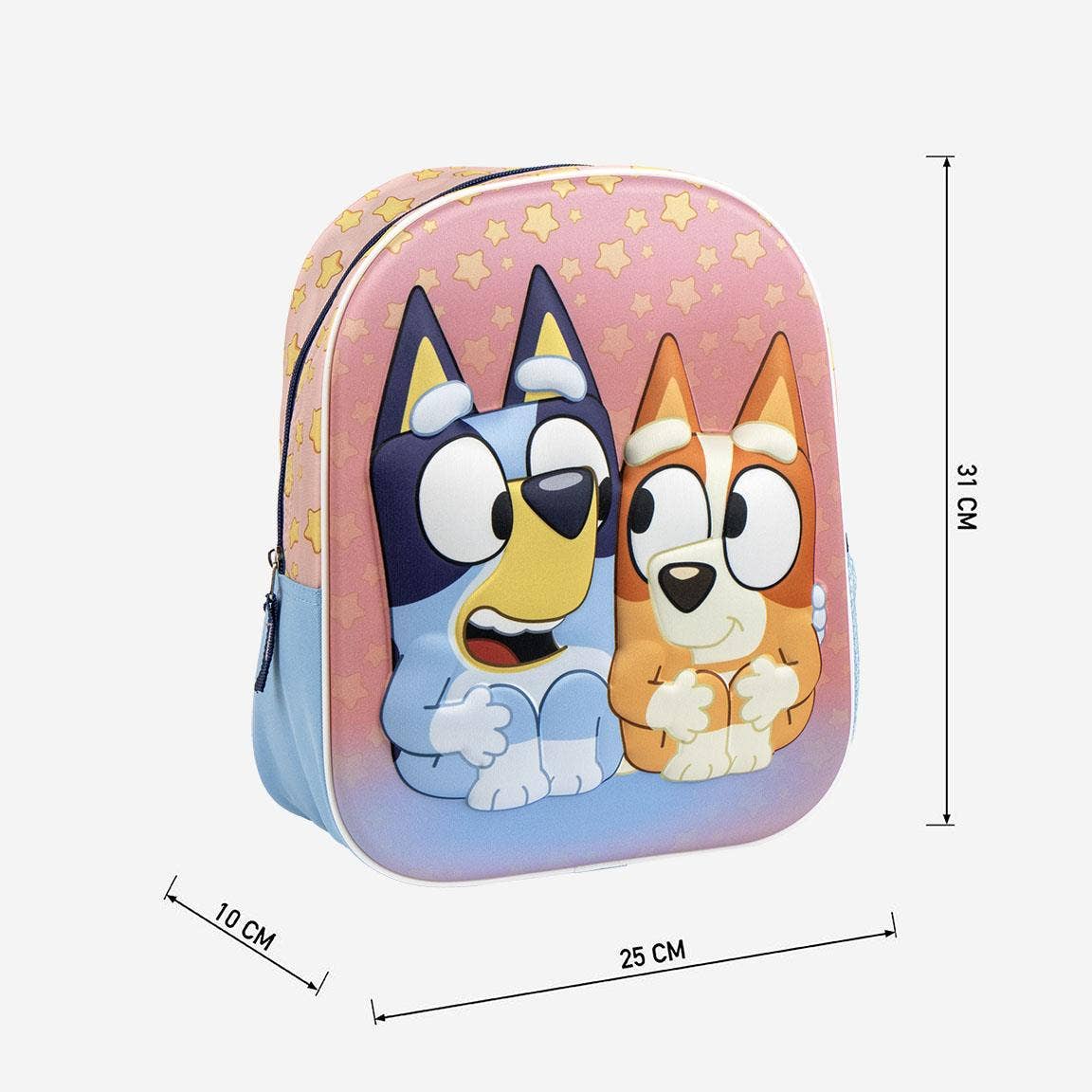 Bluey Lasten Reppu 3D