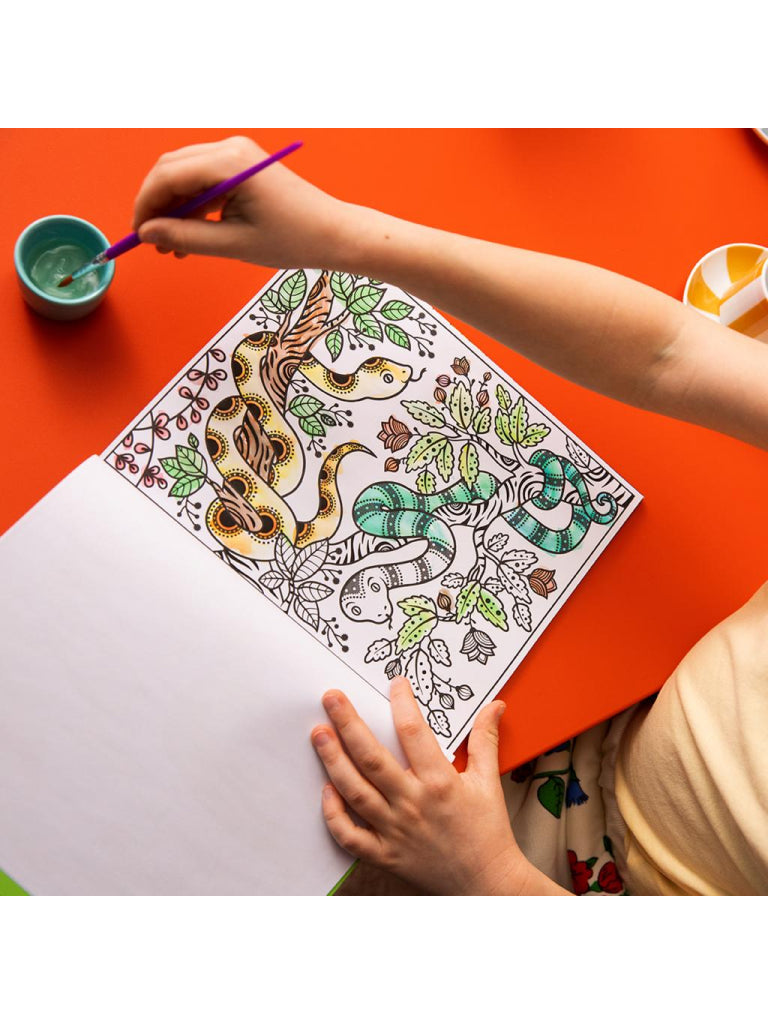 Oppi ja Ilo Maalaa Vedellä Villieläimet