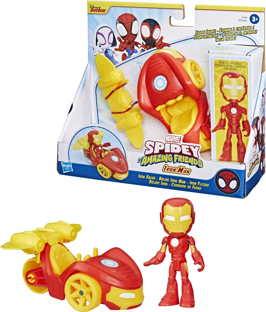 Marvel Spidey Iron Man ja Ajoneuvo