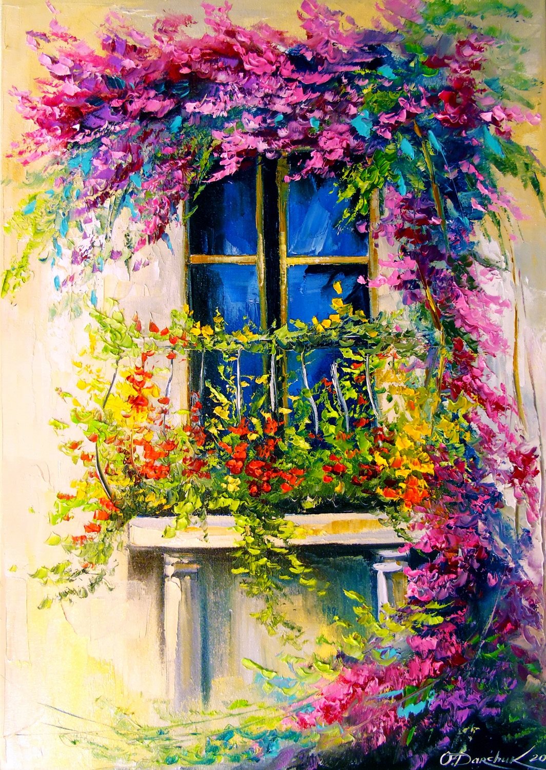 Enjoy Puzzle 1000 Palan Palapeli Blooming Balcony