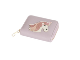 KiS Me Lasten Lompakko Glitter Yksisarvisella Lila 11x9 cm