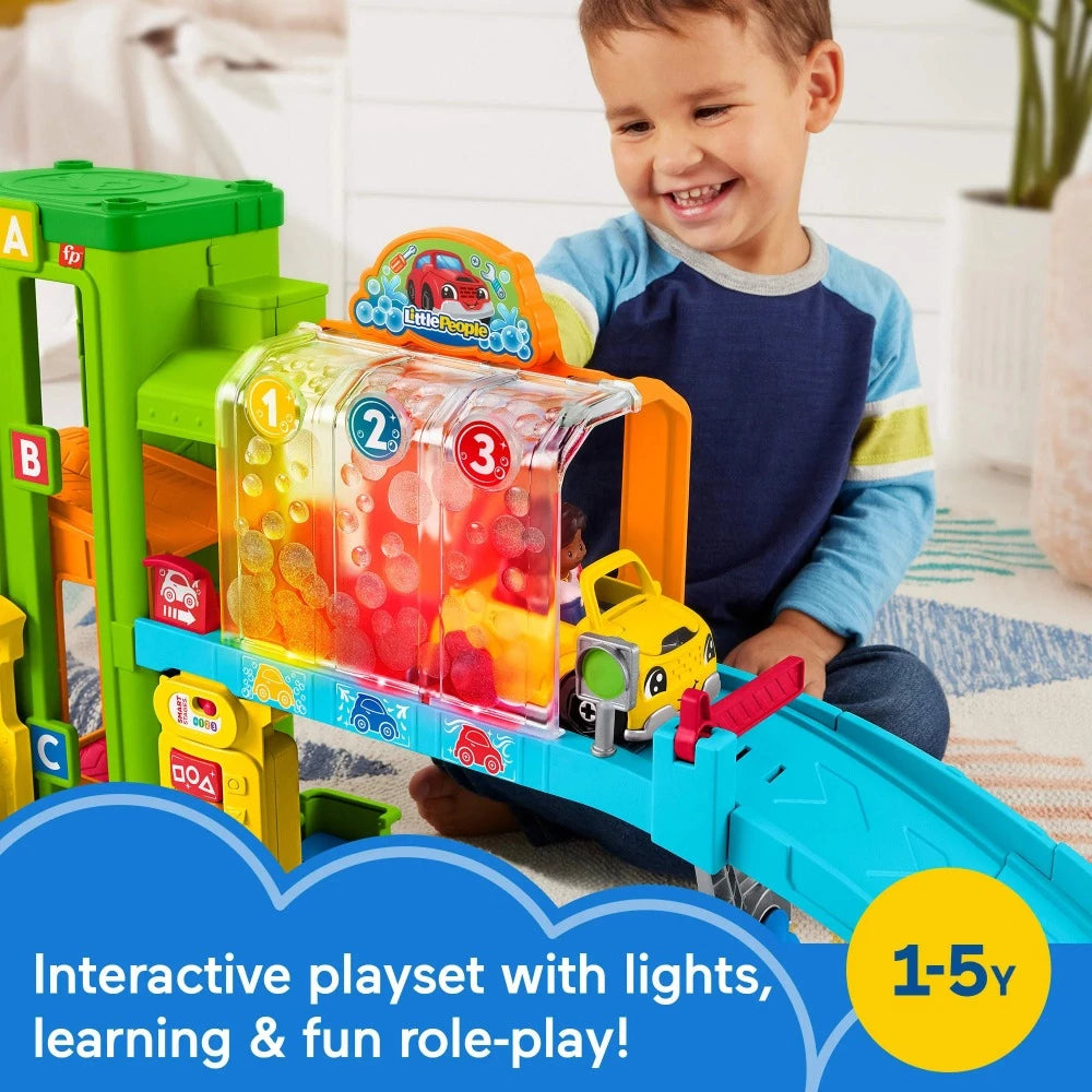 Fisher-Price Little People Opettava Huoltoasema