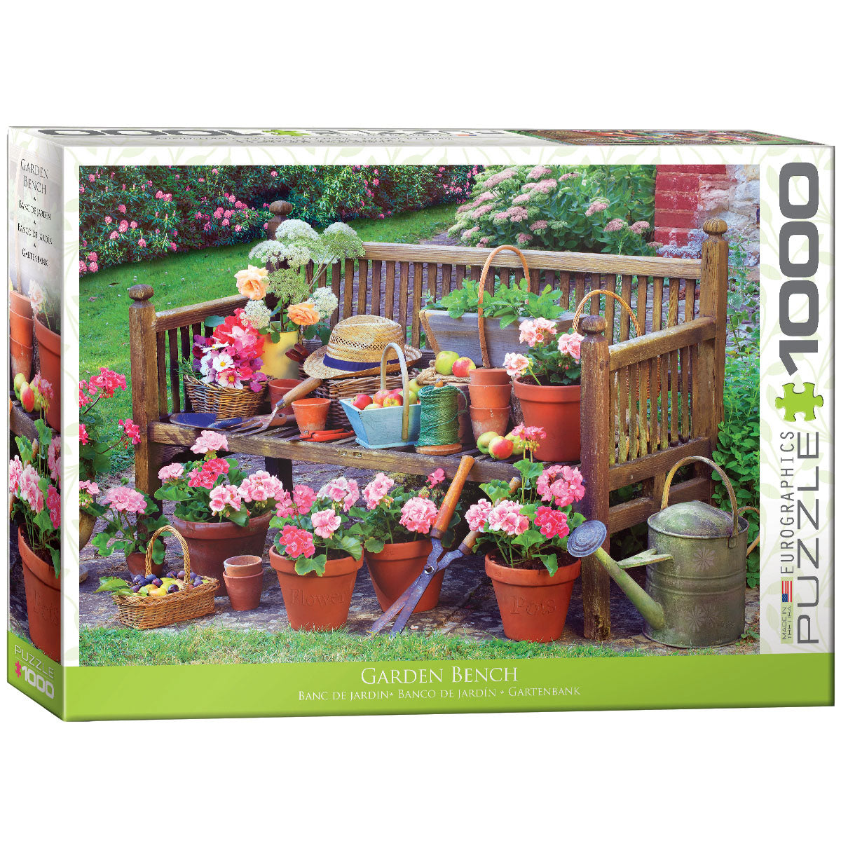 Eurographics 1000 Palan Palapeli Garden Bench