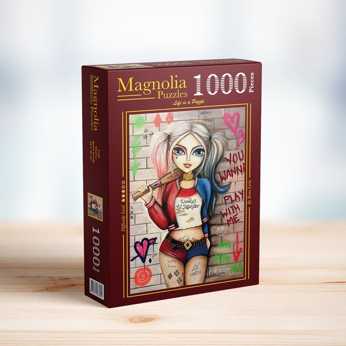 Magnolia Puzzles 1000 Palan Palapeli Harley