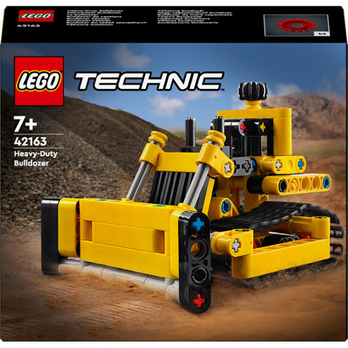 LEGO Technic 42163 Raskaan Sarjan Puskutraktori