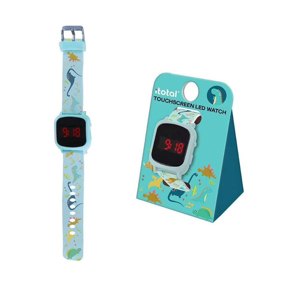 iTotal LED Lasten Kello Dinosaurukset