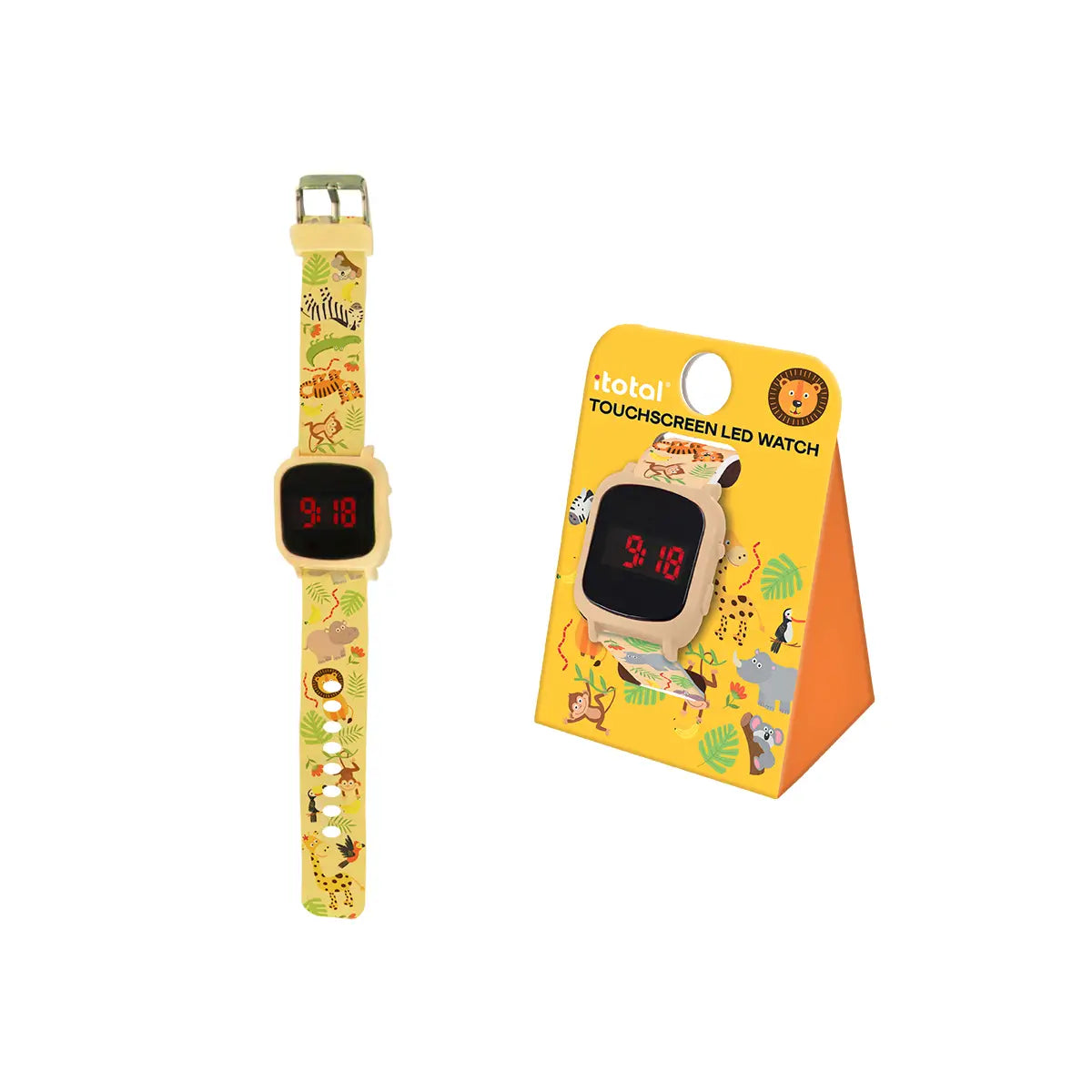 iTotal LED Lasten Kello Eläimet